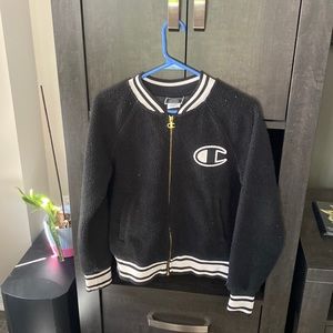 Champion varsity bomber jacket